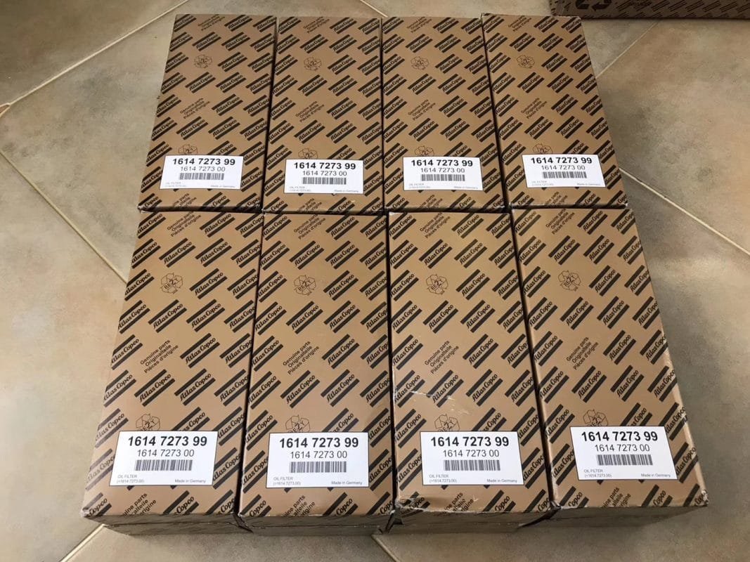 Air Compressor Spare Parts Shipping